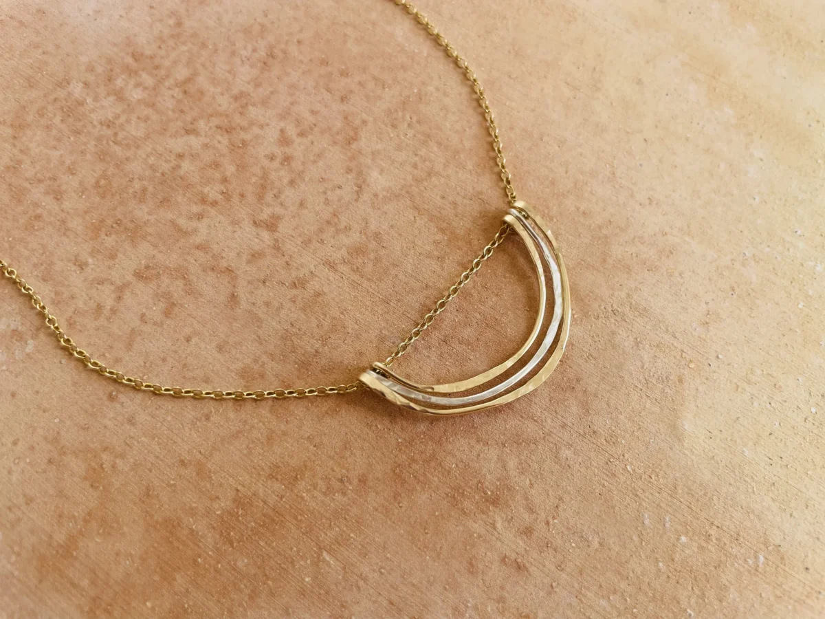 RoseandyellowgoldparthammeredloopnecklaceLindsayMcDonagh.webp
