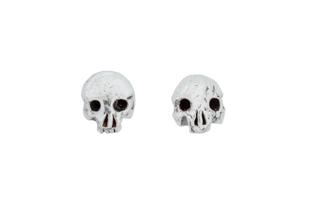 Valancourt-skull-stud-earrings-silver-SLAB-Jewellery.webp